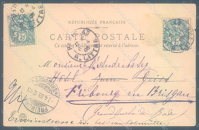 Artist Signed Lady Art Nouveau Cinos Moulin Galette TEARED CREASED pc HR2140 – retro