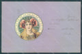 Artist Signed Lady Art Nouveau Byzantine Heads Relief postcard HR2145 – fronte