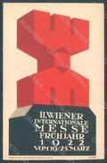 Artist Signed Klinger Wiener Internationale Messe 1922 Wien WRINKLES pc HR2167 – fronte