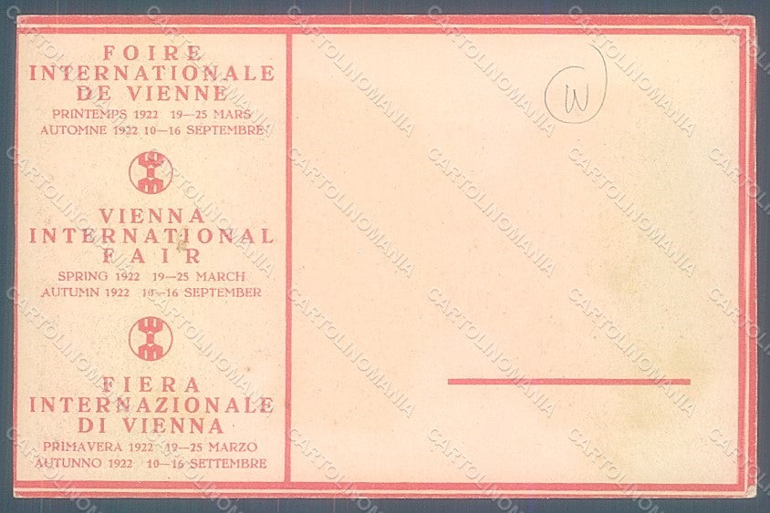 Artist Signed Klinger Wiener Internationale Messe 1922 Wien WRINKLES pc HR2167 – retro