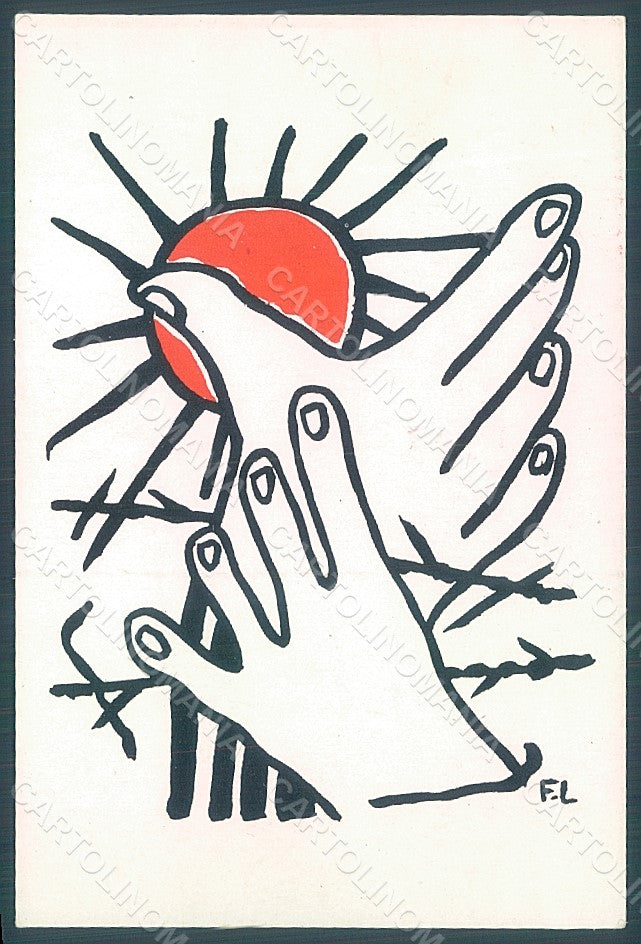 Artist Leger F. Museum of the Political Deportee Carpi Modena Italy FG pc HR2248 – fronte
