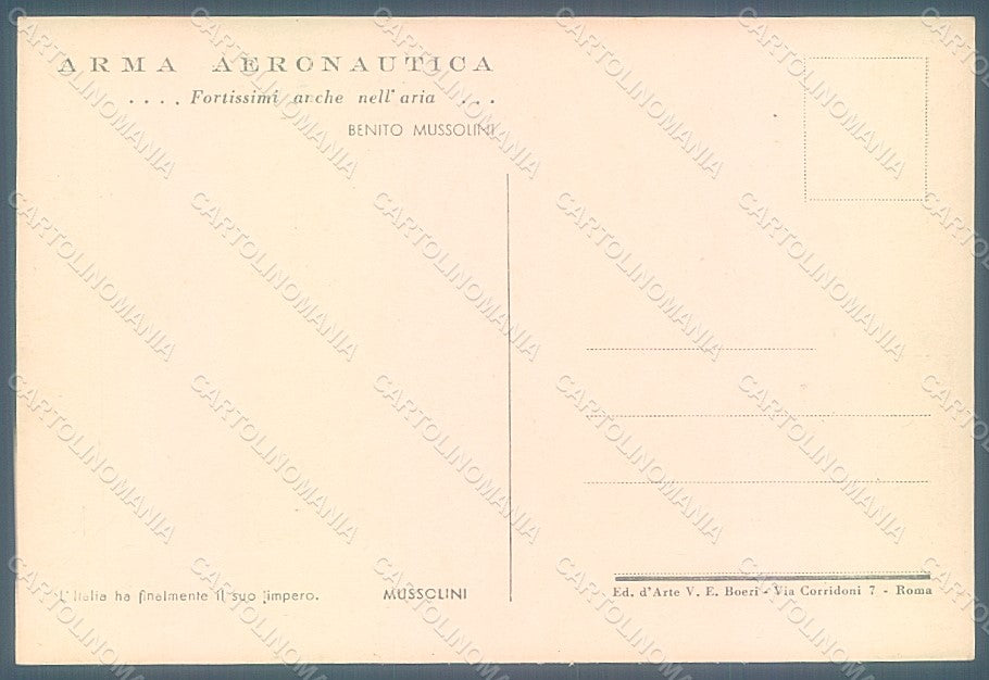 Artist Signed Gambini Futurism Aeropittura Coppa Bibesco Air Force FG pc HR2337 – retro