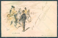 Artist Signed Fattori Military Horse Vita Militare serie 266 postcard HR2341 – fronte