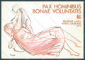 Artist Signed Manzu Lady Child Lazio Anno Giubilare 1975 FG postcard HR2344 – fronte