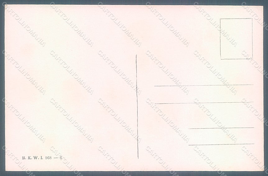 Artist Signed Schoenpflug F. Army Soldier B.K.W.I. 968-6 postcard HR2449 – retro