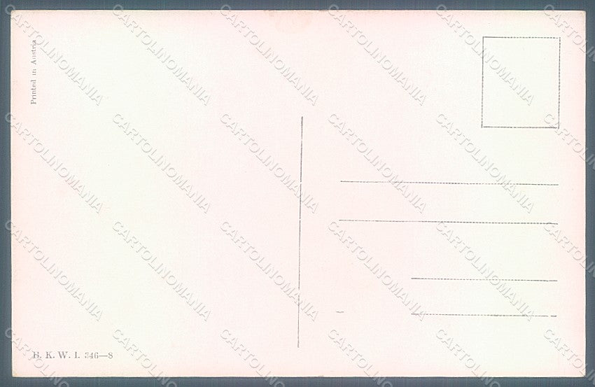 Artist Signed Schoenpflug F. Army Soldier B.K.W.I. 346-8 postcard HR2450 – retro