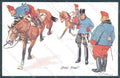 Artist Signed Schoenpflug F. Army Soldier Horse B.K.W.I. 441-10 postcard HR2453 – fronte