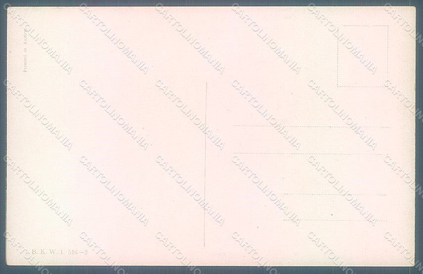 Artist Signed Schoenpflug F. Army Soldier Lady B.K.W.I. 516-2 postcard HR2454 – retro