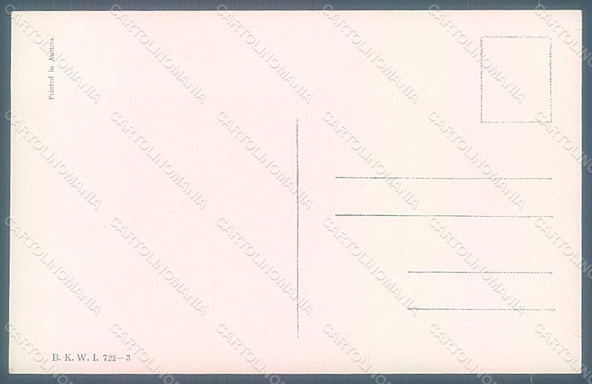 Artist Signed Schoenpflug F. Army Soldier B.K.W.I. 722-3 postcard HR2457 – retro