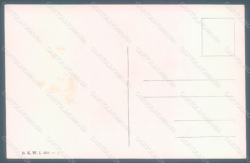 Artist Signed Schoenpflug F. Army Soldier B.K.W.I. 968-4 postcard HR2458 – retro