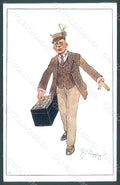 Artist Signed Schoenpflug F. Viennese Types B.K.W.I. 823-1 postcard HR2462 – fronte