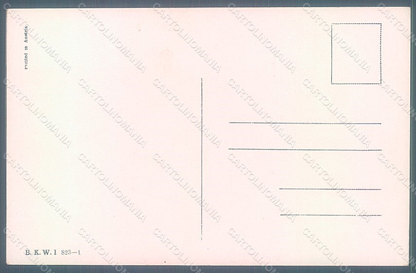 Artist Signed Schoenpflug F. Viennese Types B.K.W.I. 823-1 postcard HR2462 – retro