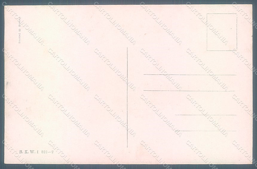 Artist Signed Schoenpflug F. Viennese Types B.K.W.I. 823-2 postcard HR2463 – retro