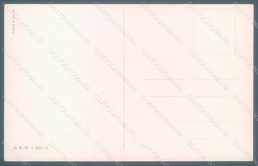 Artist Signed Schoenpflug F. Viennese Types B.K.W.I. 823-3 postcard HR2464 – retro
