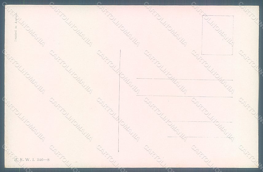 Artist Signed Schoenpflug F. Army Soldier B.K.W.I. 346-8 postcard HR2469 – retro