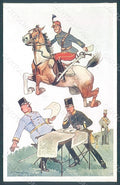 Artist Signed Schoenpflug F. Army Soldier Horse B.K.W.I. 469-1 postcard HR2472 – fronte