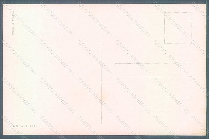 Artist Signed Schoenpflug F. Army Soldier Horse B.K.W.I. 441-5 postcard HR2473 – retro