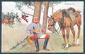 Artist Signed Schoenpflug F. Army Soldier Horse B.K.W.I. 585-4 postcard HR2475 – fronte