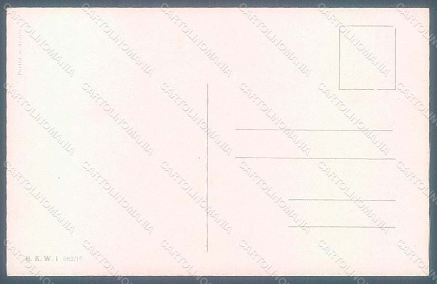 Artist Signed Schoenpflug F. Army Soldier B.K.W.I. 582-10 postcard HR2483 – retro