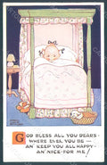 Artist Signed Attwell M. L. Child Valentine serie 1317 postcard HR2502 – fronte