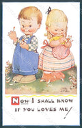Artist Signed Attwell M. L. Children Valentine serie 5357 postcard HR2517 – fronte