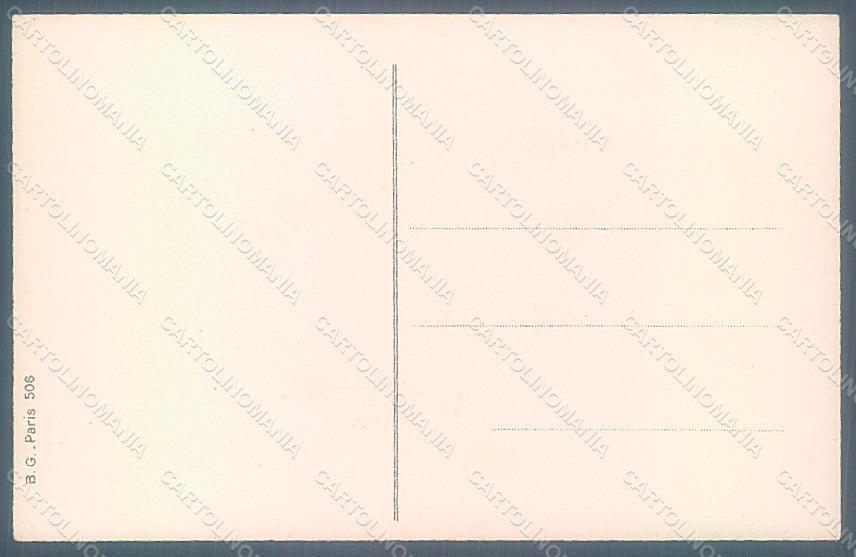 Artist Signed Sager X. Lady Fashion Rue de la Paix serie 506 postcard HR2527 – retro
