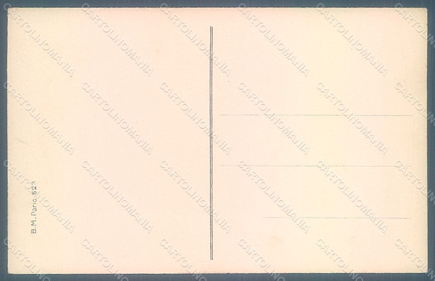 Artist Signed Sager X. Lady Romantic Couple Kissing serie 523 postcard HR2559 – retro
