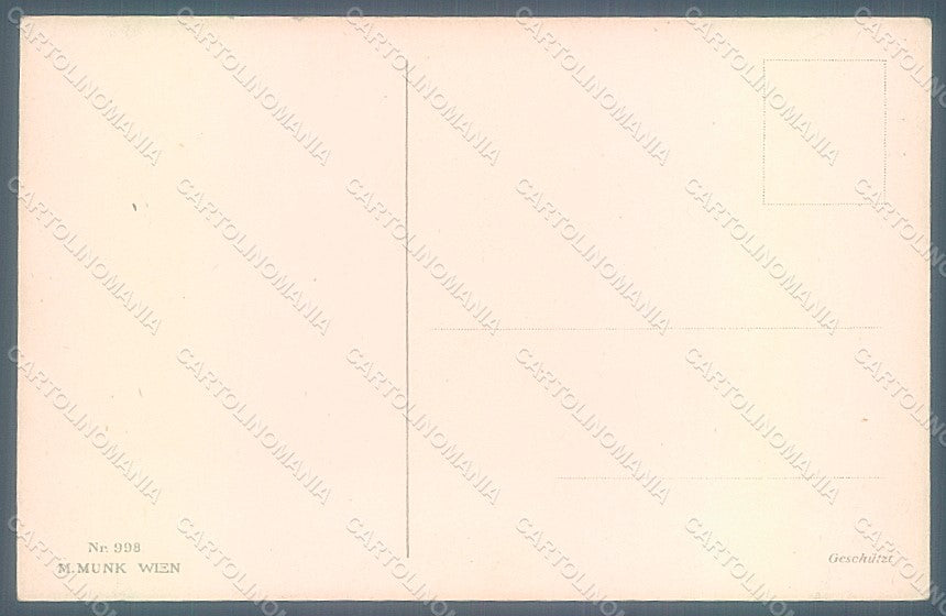 Artist Signed Pearse S. B. Child Girl M.M. Vienne 998 postcard HR2573 – retro