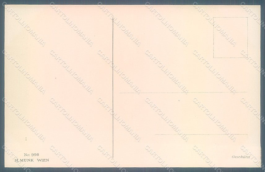 Artist Signed Pearse S. B. Child Girl M.M. Vienne 998 postcard HR2575 – retro