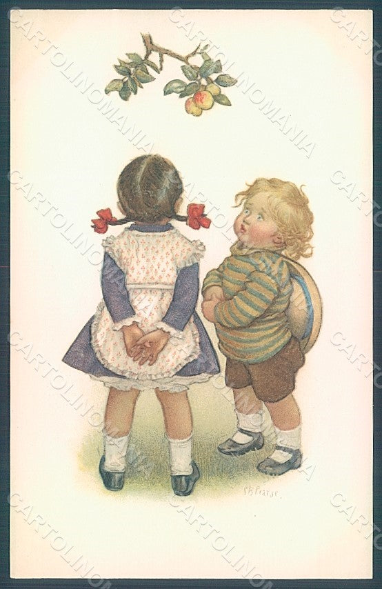 Artist Signed Pearse S. B. Children M.M. Vienne 586 postcard HR2576 – fronte