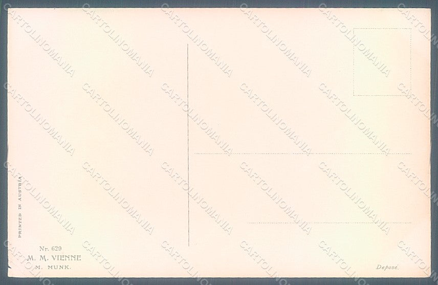Artist Signed Pearse S. B. Child BROKEN CORNER M.M. Vienne 629 postcard HR2581 – retro