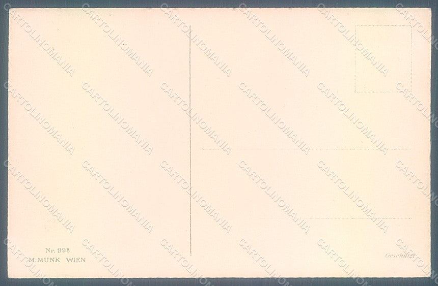 Artist Signed Pearse S. B. Child Girl M.M. Vienne 998 postcard HR2584 – retro