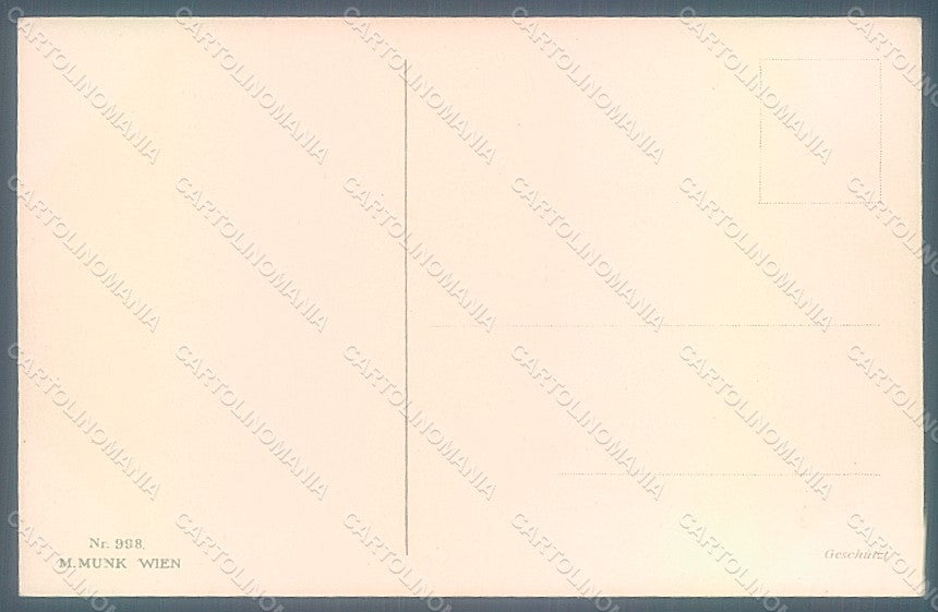 Artist Signed Pearse S. B. Child Girl M.M. Vienne 998 postcard HR2585 – retro