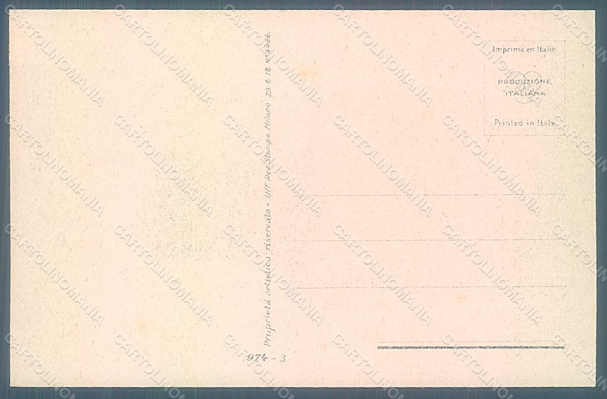 Artist Signed Colombo E. Lady Fashion serie 974-3 postcard HR2634 – retro