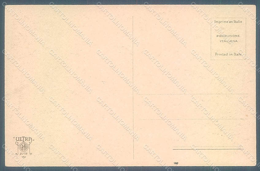 Artist Signed Colombo E. Children Mandolin serie 2078 postcard HR2639 – retro