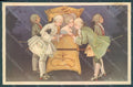 Artist Signed Colombo E. Lady Venetian serie 2078 postcard HR2644 – fronte
