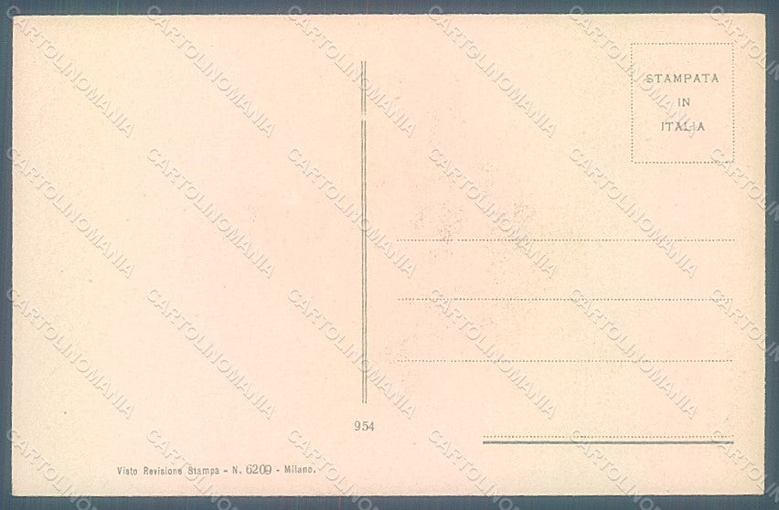 Artist Signed Colombo E. Lady Cat Fashion serie 956 postcard HR2652 – retro