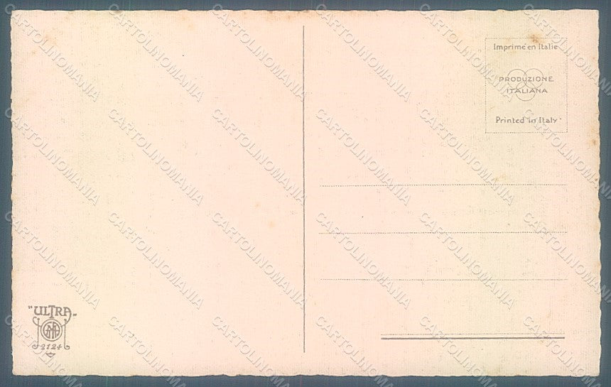 Artist Signed Colombo E. Lady Spanish Couple serie 2124 postcard HR2659 – retro
