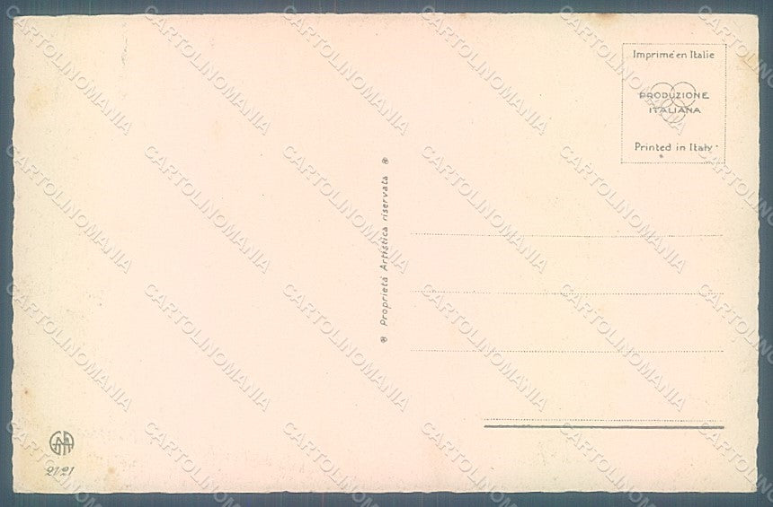 Artist Signed Colombo E. Lady Fashion serie 2121 postcard HR2660 – retro