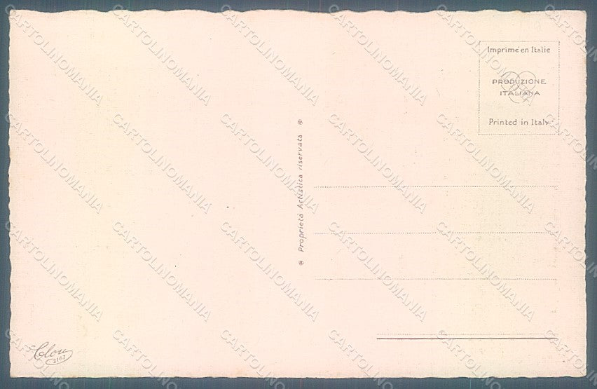 Artist Signed Colombo E. Lady Couple Fashion serie 2167 postcard HR2665 – retro