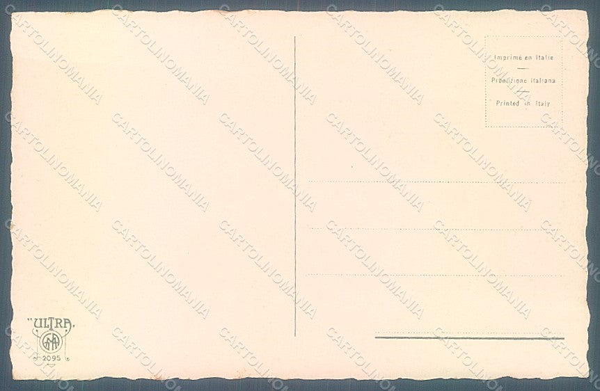 Artist Signed Colombo E. Lady Couple Fashion serie 2095 postcard HR2667 – retro