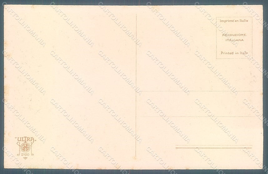 Artist Signed Colombo E. Lady Couple Fashion serie 2100 postcard HR2673 – retro