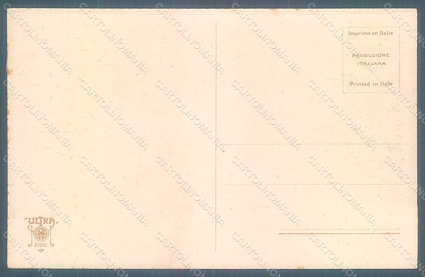 Artist Signed Colombo E. Lady Couple Fashion serie 2100 postcard HR2674 – retro