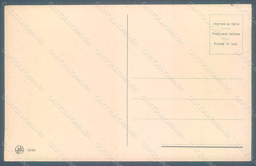 Artist Signed Colombo E. Children Harlequin Columbine serie 2058 postcard HR2678 – retro