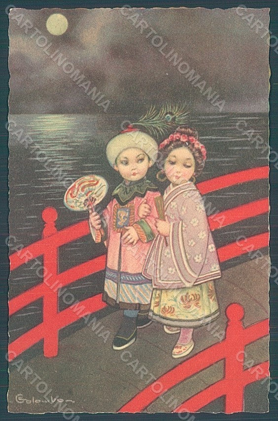 Artist Signed Colombo E. Children serie 2113 postcard HR2690 – fronte
