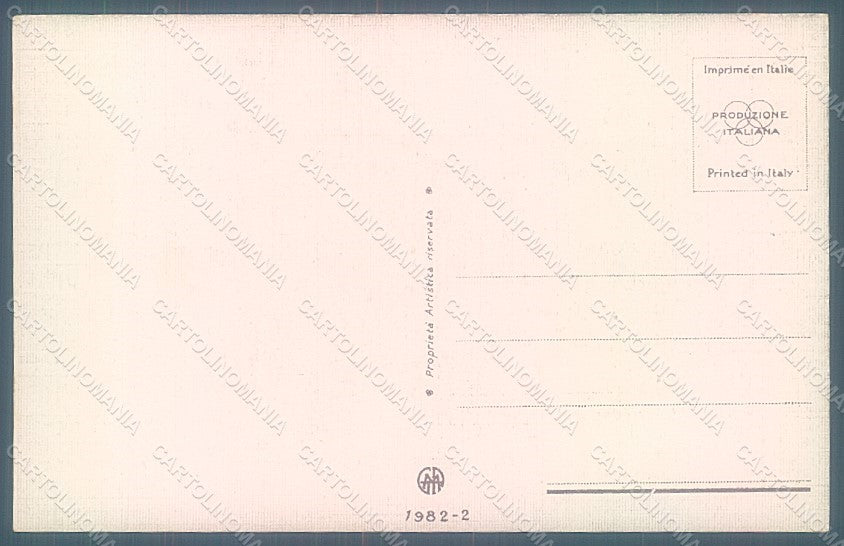 Artist Signed Colombo E. Boy Chinese serie 1982-2 postcard HR2691 – retro