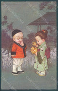Artist Signed Colombo E. Children serie 1982-1 postcard HR2693 – fronte
