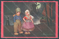 Artist Signed Colombo E. Children Dutch Windmill serie 2250 postcard HR2696 – fronte
