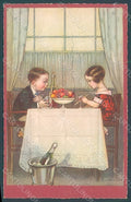Artist Signed Colombo E. Children serie 2126-3 postcard HR2698 – fronte