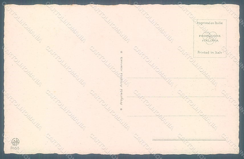 Artist Signed Colombo E. Boy Venetian serie 2035 postcard HR2699 – retro